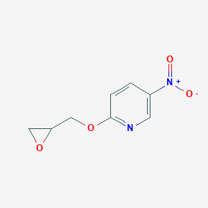 5-Nitro-2-[(oxiran-2-yl)methoxy]pyridine