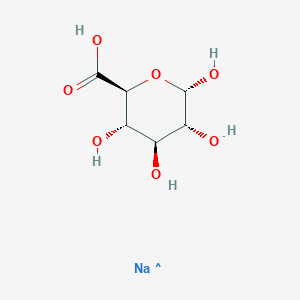 molecular formula C6H10NaO7 B1496555 I+/--aD-aGlucopyranuronic acid, sodium salt (1:1) 