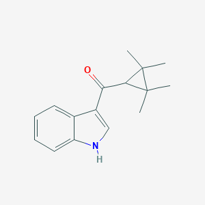 (1H-indol-3-yl)(2,2,3,3-tetramethylcyclopropyl)methanone