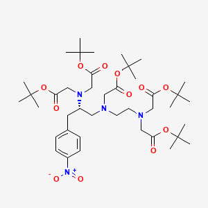 molecular formula C41H68N4O12 B1496637 (S)-2-(4-Nitrobenzyl)-diethylenetriamine penta-t-butyl acetate 