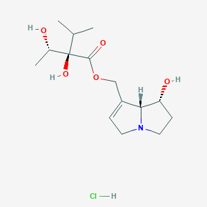 molecular formula C15H26ClNO5 B1496652 Indicine hydrochloride CAS No. 1195140-94-3
