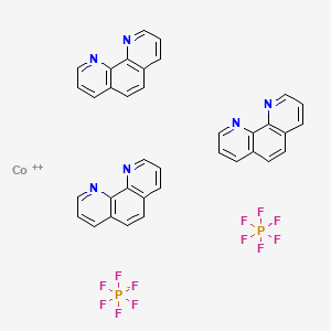 molecular formula C36H24CoF12N6P2 B1496661 Tris(1,10-phenanthroline)cobalt(II) Bis(hexafluorophosphate) CAS No. 31876-74-1