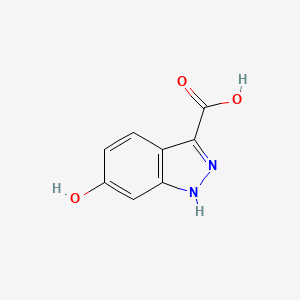 B1496775 6-Hydroxy-1H-indazole-3-carboxylic acid CAS No. 885520-18-3