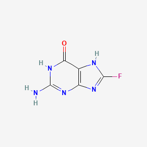 molecular formula C5H4FN5O B1496779 8-Fluoroguanine CAS No. 28128-36-1