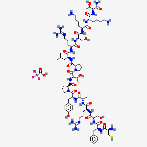 molecular formula C80H129F3N24O22S B1496816 GPH|A (32-46) amide CAS No. 168782-25-0