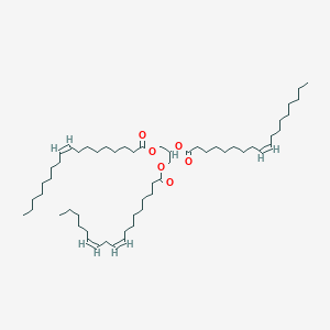 molecular formula C₅₇H₁₀₂O₆ B014969 1,2-Dioleoyl-3-linoleoyl-rac-glycerol CAS No. 2190-20-7