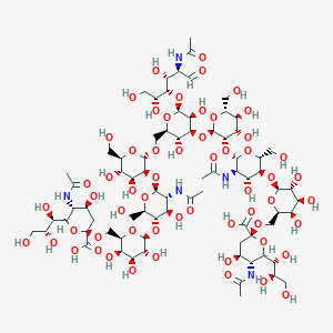 molecular formula C76H125N5O57 B1496904 Disialyloctasaccharide CAS No. 58902-60-6