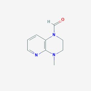 4-Methyl-3,4-dihydropyrido[2,3-B]pyrazine-1(2H)-carbaldehyde