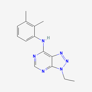 molecular formula C14H16N6 B14970008 N-(2,3-dimethylphenyl)-3-ethyl-3H-[1,2,3]triazolo[4,5-d]pyrimidin-7-amine 