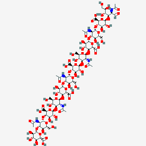 molecular formula C84H128N6O67 B1497027 Hyaluronate Dodecasaccharide CAS No. 71058-16-7