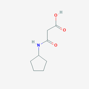 3-(Cyclopentylamino)-3-oxopropanoic acid