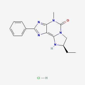 molecular formula C16H18ClN5O B1497081 Psb 11 hydrochloride CAS No. 444717-56-0