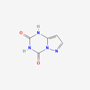 molecular formula C5H4N4O2 B1497113 Pyrazolo[1,5-a][1,3,5]triazine-2,4-diol CAS No. 34683-40-4