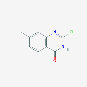 molecular formula C9H7ClN2O B1497217 2-Chloro-7-methylquinazolin-4(3H)-one CAS No. 62484-41-7