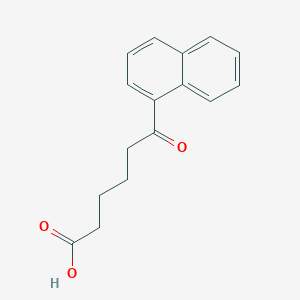 molecular formula C16H16O3 B149729 6-(1-Naphthyl)-6-oxohexanoic acid CAS No. 132104-09-7