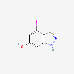 molecular formula C7H5IN2O B1497325 4-Iodo-1H-indazol-6-ol CAS No. 887570-29-8