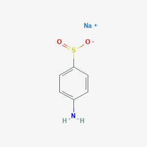 molecular formula C6H6NNaO2S B149736 Sodium;4-aminobenzenesulfinate CAS No. 15898-44-9