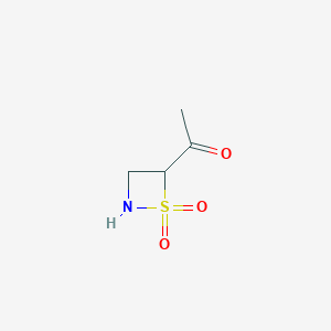 1-(1,1-Dioxothiazetidin-4-yl)ethanone
