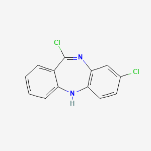 B1497376 8,11-Dichloro-5H-dibenzo[B,E][1,4]diazepine CAS No. 50373-22-3