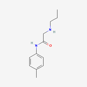 molecular formula C12H18N2O B1497450 p-Acetotoluidide,2-(propylamino)-(8ci) 