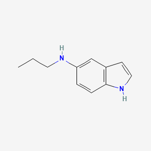 molecular formula C11H14N2 B1497455 N-propyl-1H-indol-5-amine 