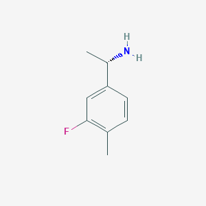 (1S)-1-(3-Fluoro-4-methylphenyl)ethylamine