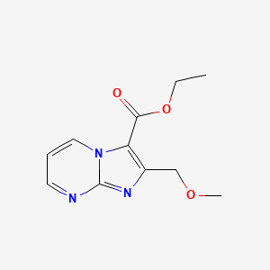 Ethyl 2-(methoxymethyl)imidazo[1,2-a]pyrimidine-3-carboxylate