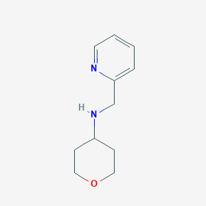 molecular formula C11H16N2O B1497527 Pyridin-2-ylmethyl-(tetrahydro-pyran-4-YL)-amine CAS No. 885277-45-2