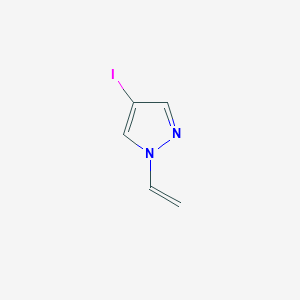 molecular formula C5H5IN2 B1497550 4-Iodo-1-vinyl-1H-pyrazole CAS No. 1175788-58-5