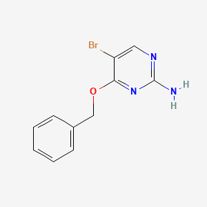 4-(Benzyloxy)-5-bromopyrimidin-2-amine