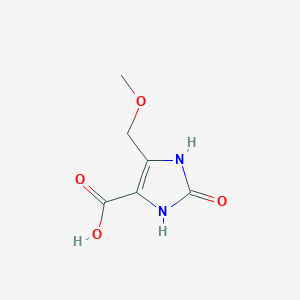 2,3-Dihydro-5-(methoxymethyl)-2-oxo-1H-imidazole-4-carboxylic acid