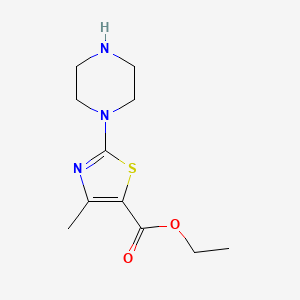 Ethyl 2-piperazine-4-methyl thiazole-5-carboxylate