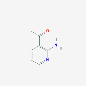 1-(2-Aminopyridin-3-YL)propan-1-one