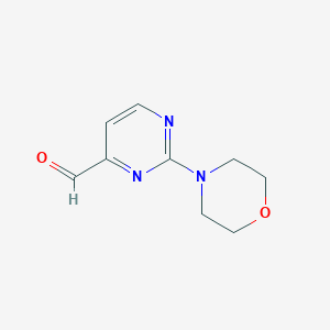 2-Morpholin-4-yl-pyrimidine-4-carbaldehyde