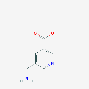 Tert-butyl 5-(aminomethyl)nicotinate