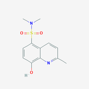 molecular formula C12H14N2O3S B1497612 8-Hydroxy-N,N,2-trimethylquinoline-5-sulfonamide CAS No. 349543-92-6