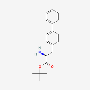 molecular formula C19H23NO2 B1497615 (S)-tert-Butyl 3-([1,1'-biphenyl]-4-yl)-2-aminopropanoate CAS No. 225528-25-6