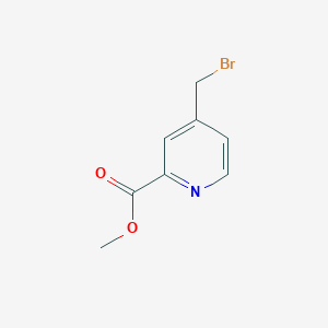 molecular formula C8H8BrNO2 B1497618 Methyl 4-(bromomethyl)picolinate CAS No. 317335-16-3