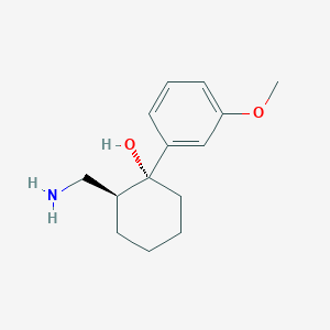 (1R,2S)-2-(Aminomethyl)-1-(3-methoxyphenyl)cyclohexan-1-ol