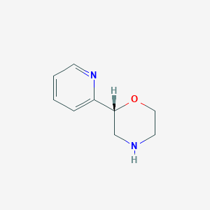 molecular formula C9H12N2O B1497644 (R)-2-(pyridin-2-yl)morpholine 