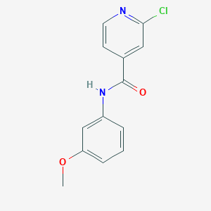 molecular formula C13H11ClN2O2 B1497652 2-Chloro-N-(3-methoxyphenyl)pyridine-4-carboxamide 