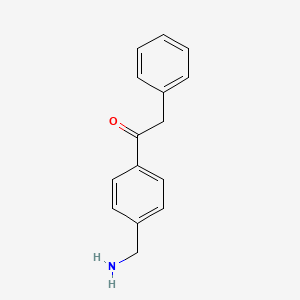 1-(4-Aminomethyl-phenyl)-2-phenyl-ethanone