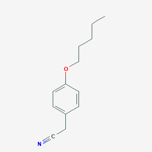 molecular formula C13H17NO B1497688 [p-(Pentyloxy)phenyl]acetonitrile 