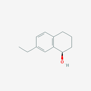 molecular formula C12H16O B1497697 (R)-7-Ethyl-1,2,3,4-tetrahydronaphthalen-1-ol 