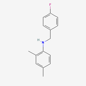 molecular formula C15H16FN B1497734 N-(4-Fluorobenzyl)-2,4-dimethylaniline 