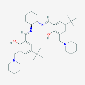 molecular formula C40H60N4O2 B1497761 2,2-((1S,2S)-1,2-Cyclohexanediylbis((e CAS No. 478282-27-8