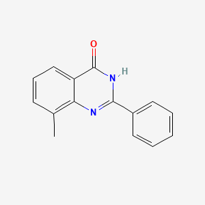 molecular formula C15H12N2O B1497762 8-Methyl-2-phenylquinazolin-4(3H)-one 