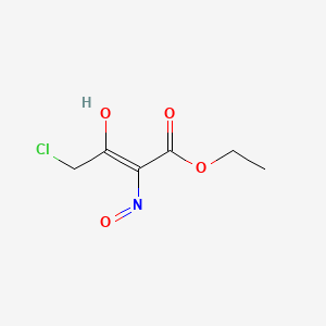 molecular formula C6H8ClNO4 B1497772 Ethyl gamma-chloro-alpha-oximinoacetoacetate CAS No. 50382-11-1