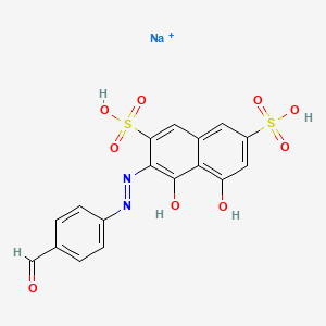 molecular formula C17H12N2NaO9S2+ B1497773 Chromazone Red A CAS No. 5850-58-8