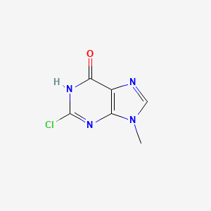 2-Chloro-9-methyl-3H-purin-6(9H)-one